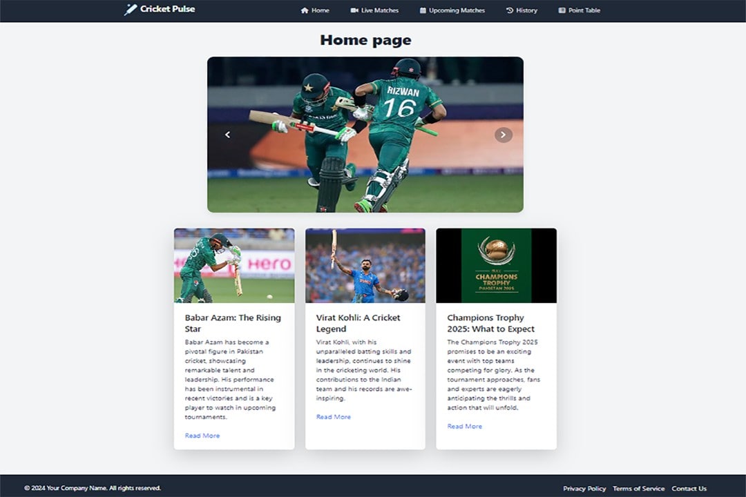 Cricket Pulse Dashboard