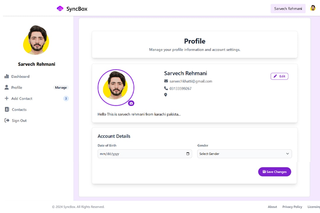 Export Functionality